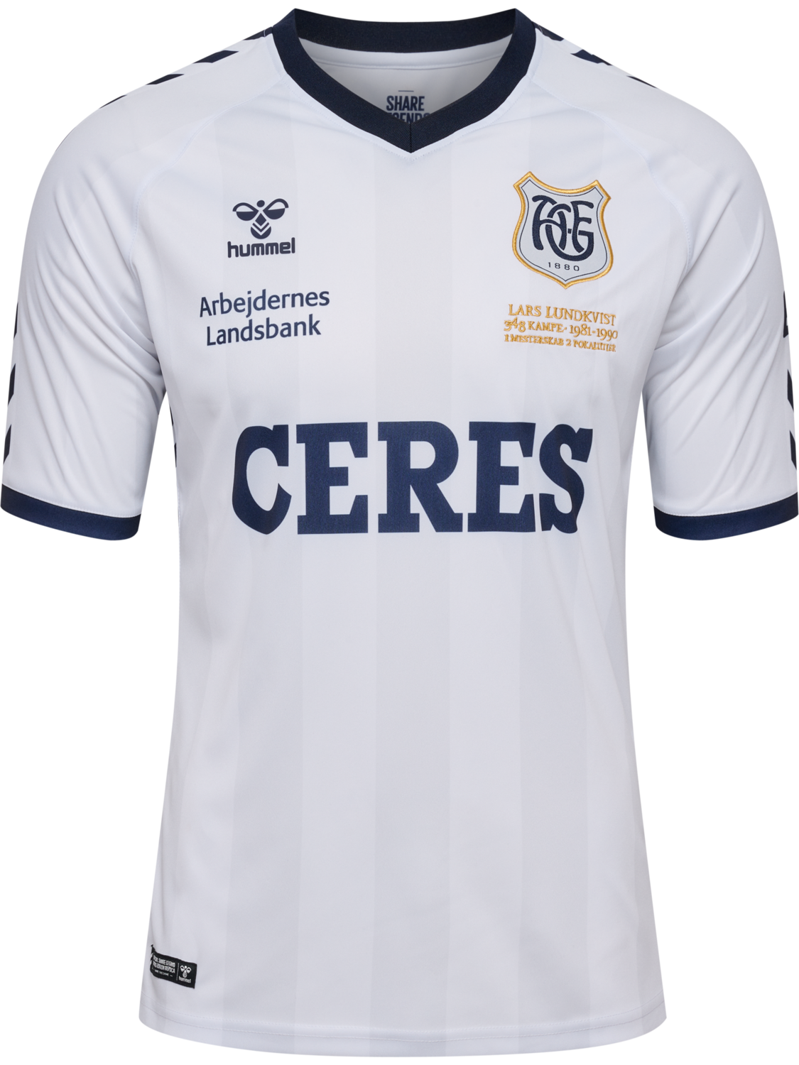 AGF LEGEND JERSEY SS 23, WHITE W/LOGO, packshot