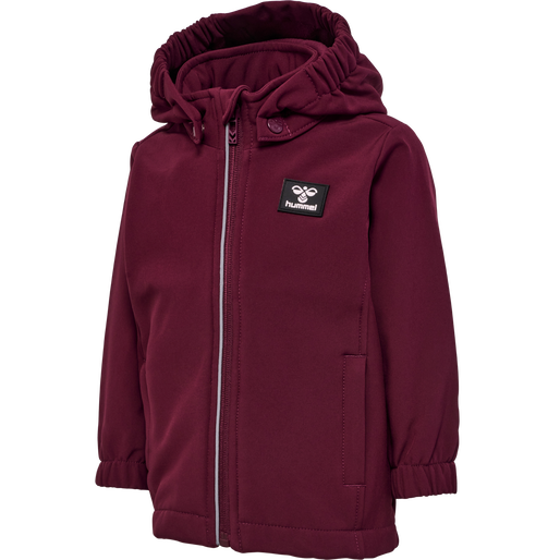 hmlMARS TEX MINI SOFTSHELL JACKET, WINDSOR WINE hmlMARS TEX MINI SOFTSHELL JACKET, WINDSOR WINE, packshot