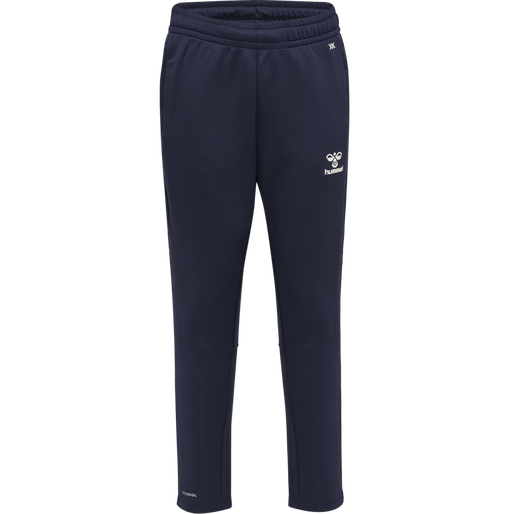 hmlCORE XK TRAINING POLY PANTS KIDS, MARINE, packshot
