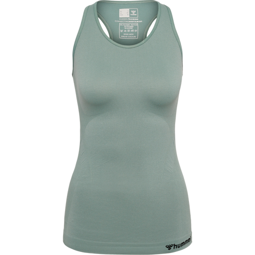 hmlTIF SEAMLESS TOP, CHINOIS GREEN hmlTIF SEAMLESS TOP, CHINOIS GREEN, packshot