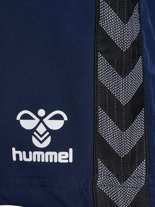 hmlAUTHENTIC WOVEN SHORTS WOMAN, MARINE, packshot