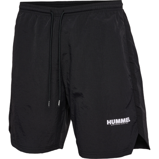 hmlLGC CHAD WOVEN SHORTS, BLACK hmlLGC CHAD WOVEN SHORTS, BLACK, packshot