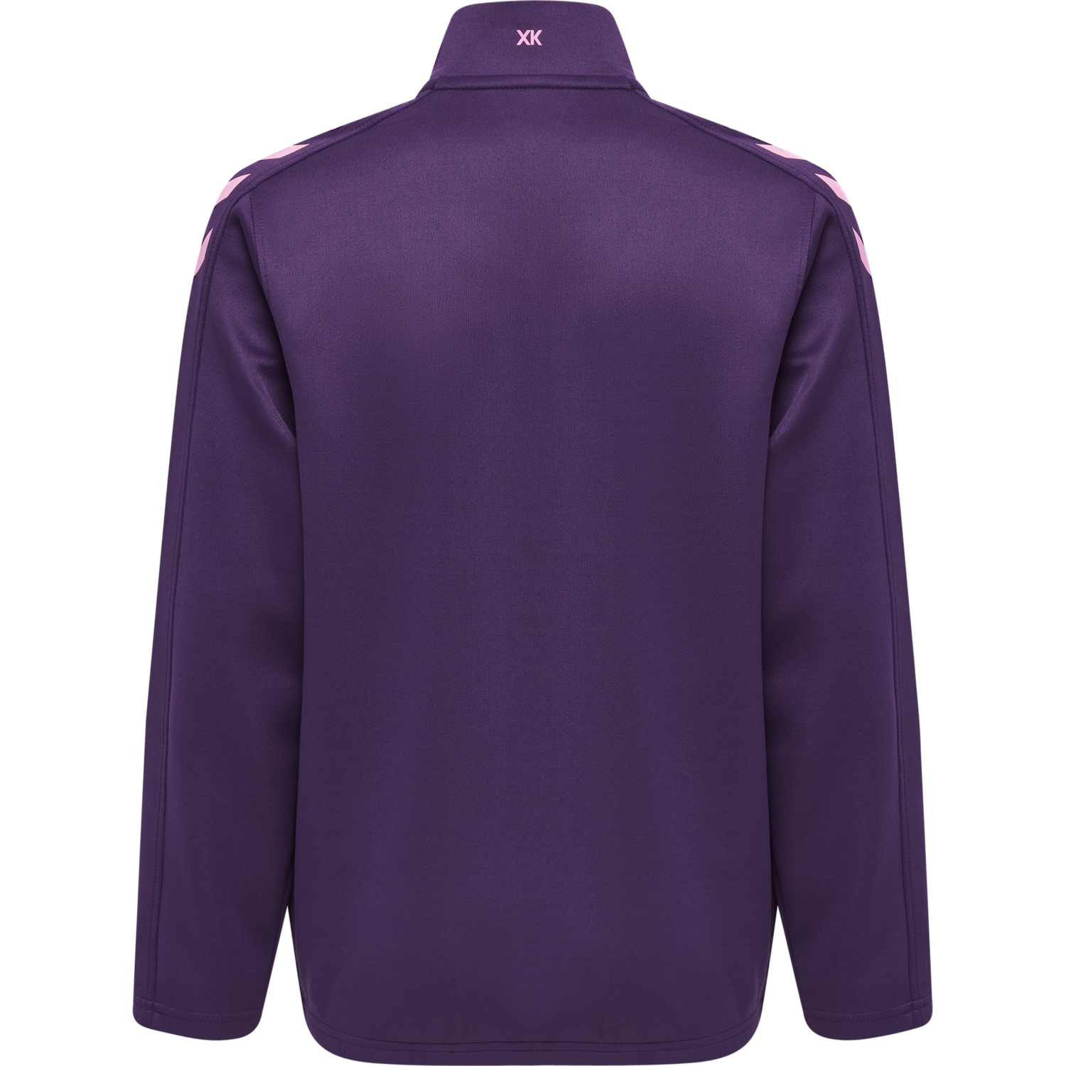 hmlCORE XK HALF ZIP POLY SWEAT KIDS, ACAI, packshot