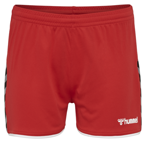hmlAUTHENTIC POLY SHORTS WOMAN, TRUE RED, packshot