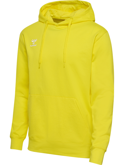 hmlGO 2.0 HOODIE, BLAZING YELLOW, packshot