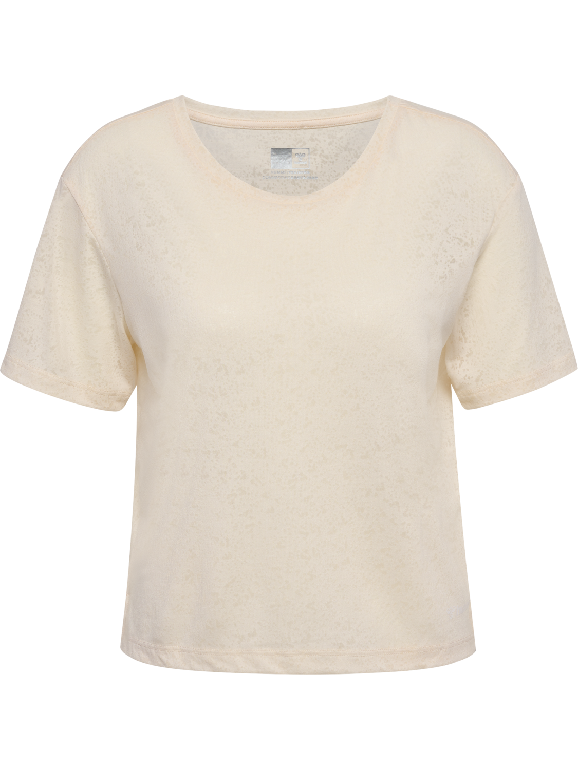 hmlMT LIGHT BURNOUT T-SHIRT, WHITECAP GRAY, packshot