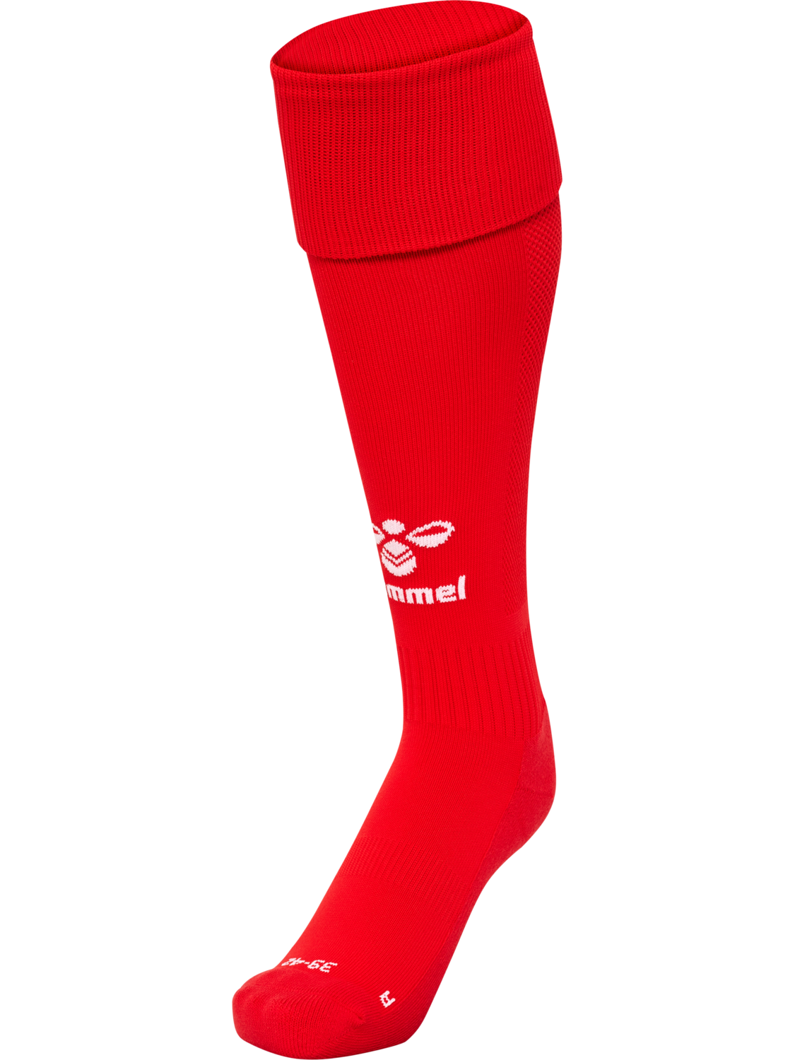 hmlESSENTIAL FOOTBALL SOCKS, TRUE RED/WHITE, packshot