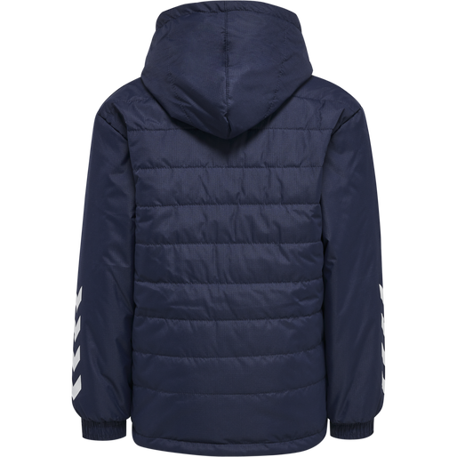 hmlPROMO SHORT BENCH JACKET KIDS, MARINE, packshot
