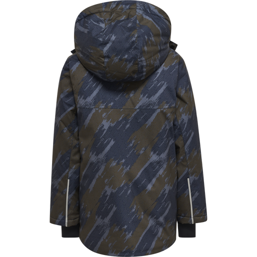 hmlLOGAN TEX JACKET, DARK OLIVE hmlLOGAN TEX JACKET, DARK OLIVE, packshot