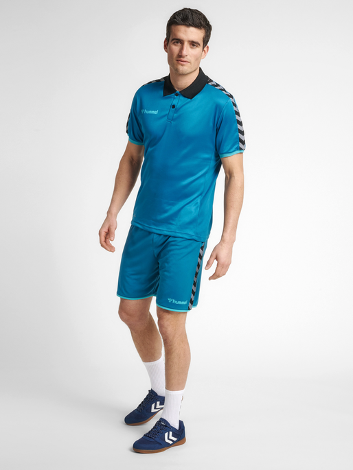 hmlAUTHENTIC FUNCTIONAL POLO, CELESTIAL, model