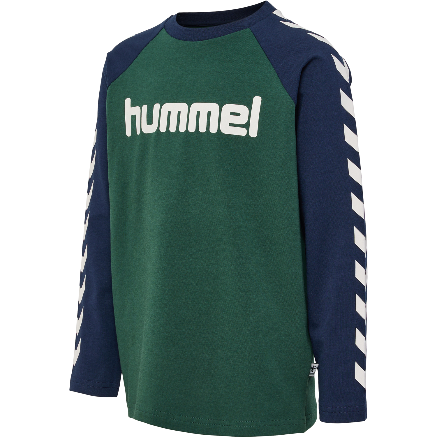 hmlBOYS T-SHIRT L/S, PINENEEDLE, packshot