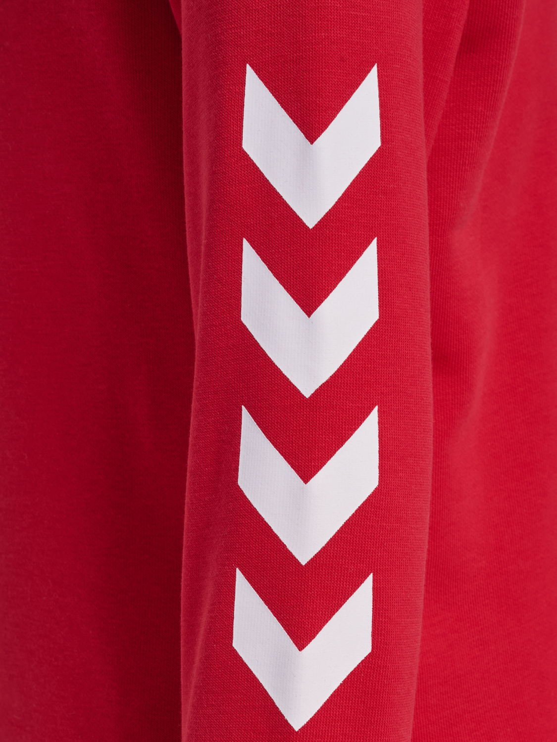 hmlJR REG DBU HOODIE, TANGO RED, packshot