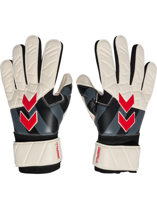 hmlGK GLOVES ALLROUND GRIP, WHITE/BLACK/RED, packshot