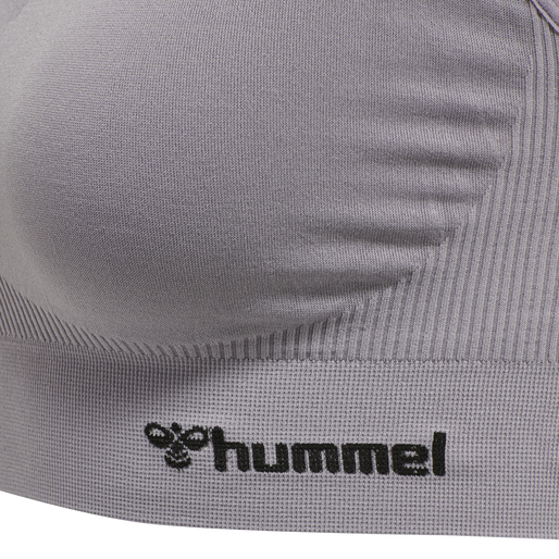 hmlTIF SEAMLESS SPORTS TOP, MINIMAL GRAY, packshot