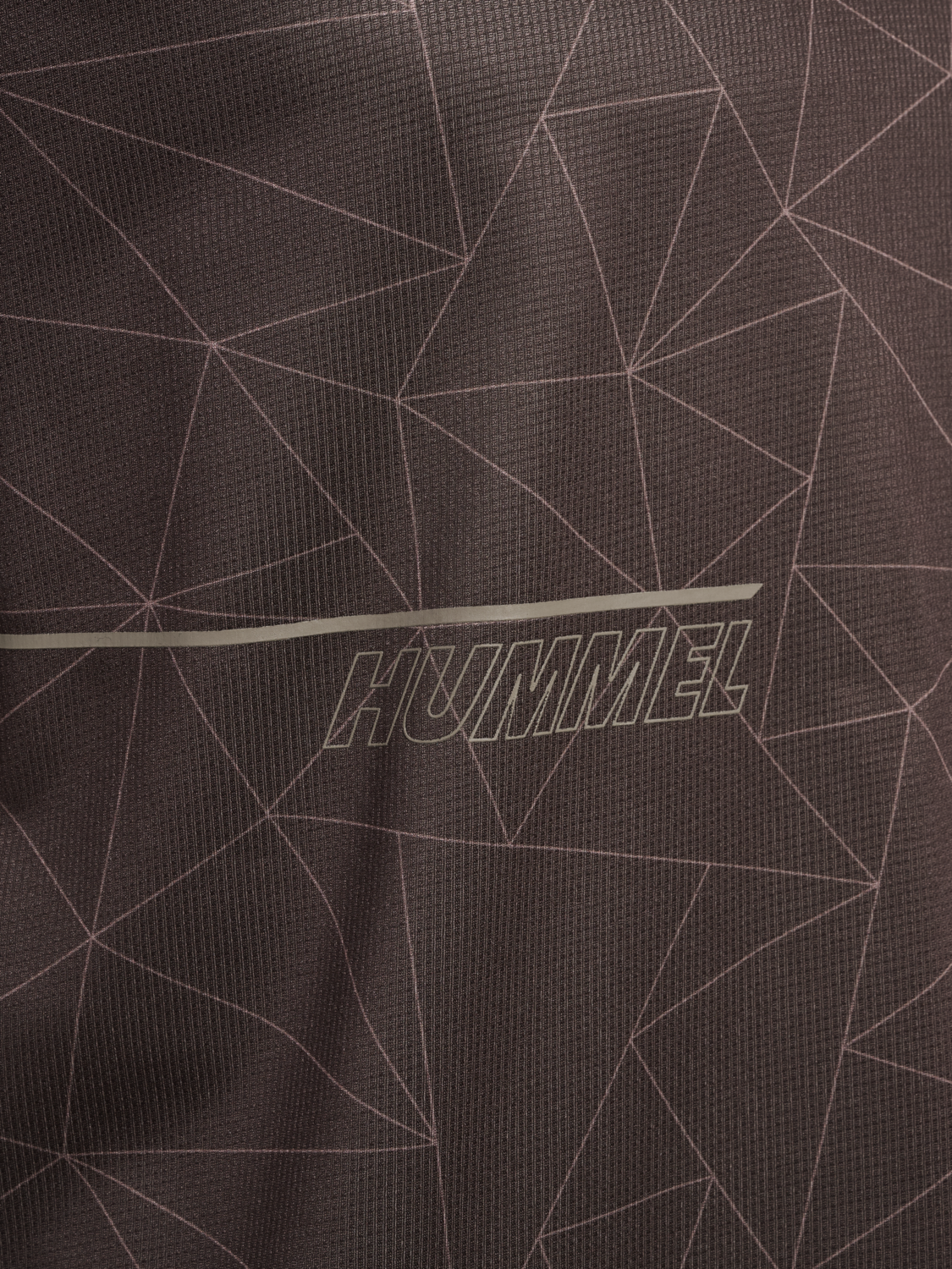 hmlCOURT AOP LIGHT WEIGHT T-SHIRT, TURKISH COFFEE, packshot