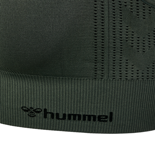 hmlMT SHAPING SEAMLESS SPORTS TOP, CLIMBING IVY, packshot