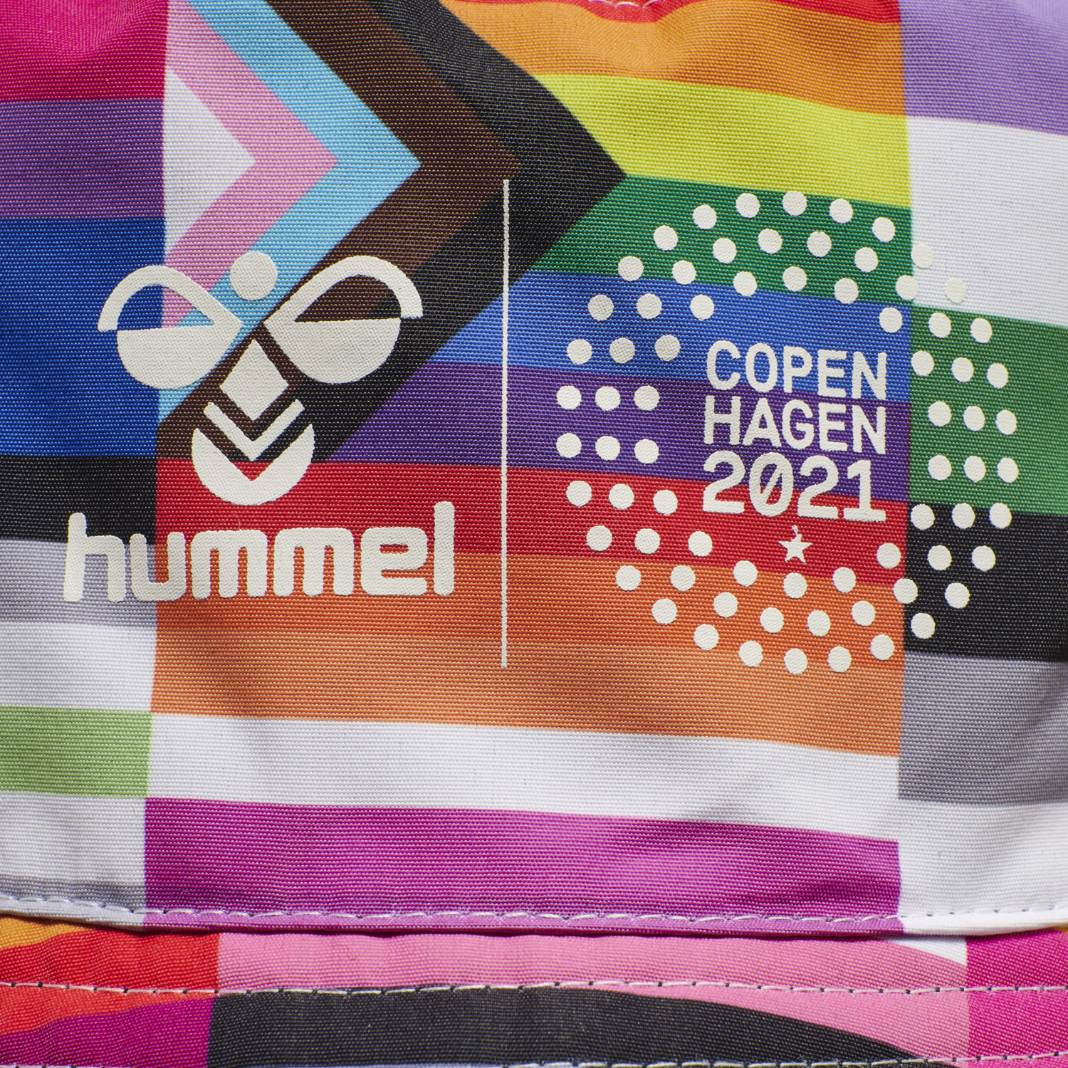 hmlFLAG REVERSIBLE BUCKET HAT, 2081, packshot