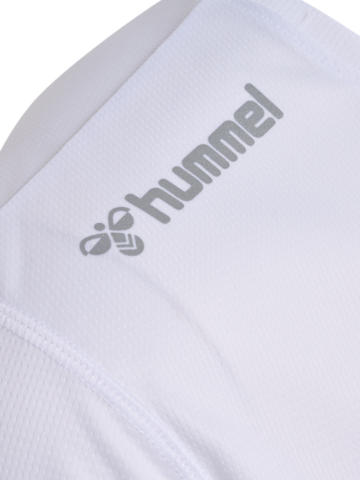 hmlRUN JERSEY L/S, WHITE, packshot