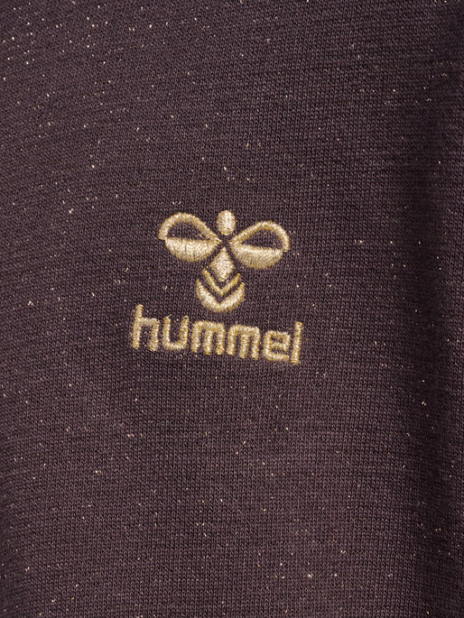 hmlCAROLA DRESS L/S, RAISIN, packshot