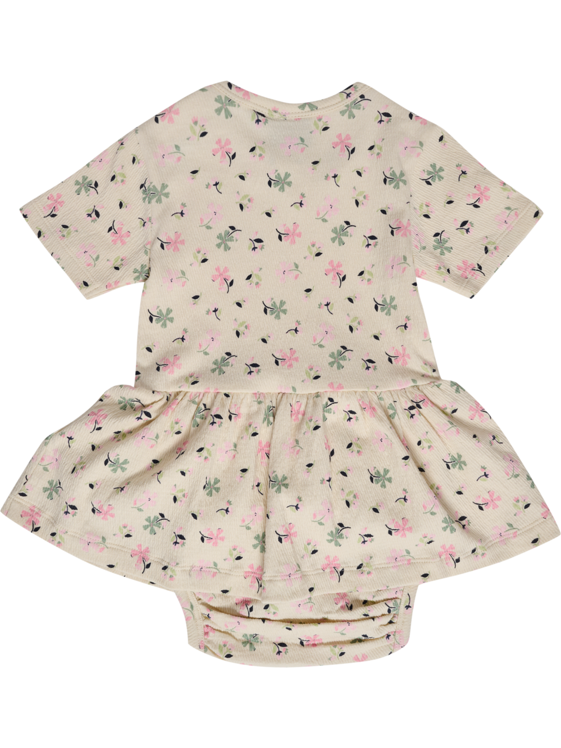 hmlTYRA BODY DRESS S/S, WHITECAP GRAY, packshot