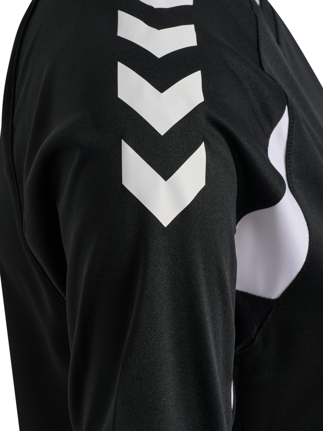 hmlCORE 2.0 JERSEY S/S WOMAN, BLACK/WHITE, packshot