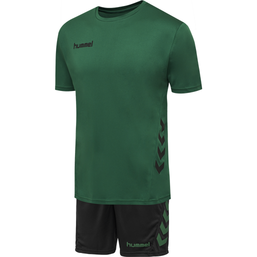 hmlPROMO DUO SET, EVERGREEN/BLACK, packshot