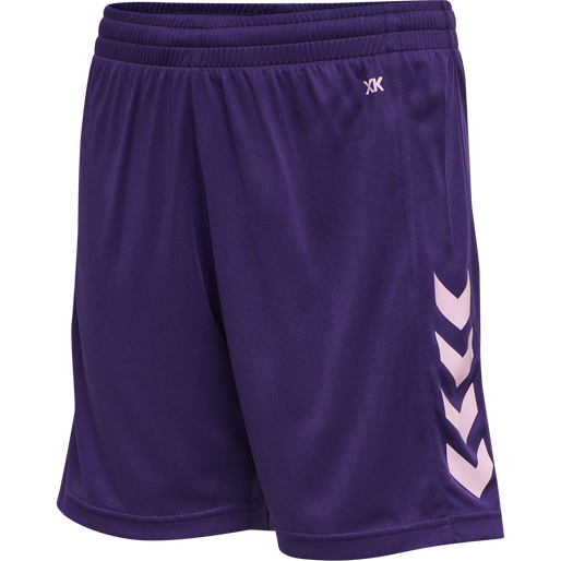 hmlCORE XK POLY SHORTS KIDS, ACAI, packshot