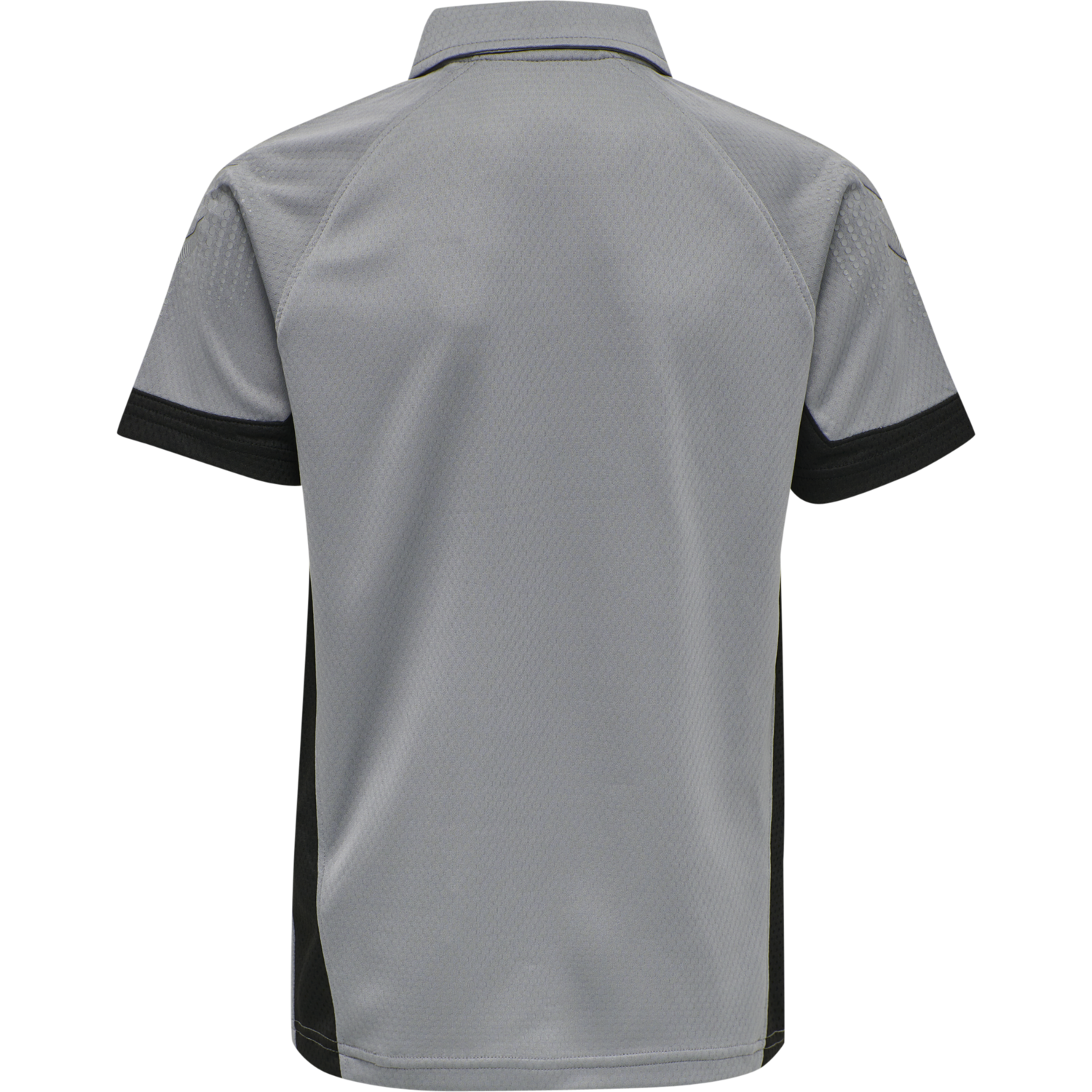hmlLEAD FUNCTIONAL KIDS POLO, GREY MELANGE, packshot