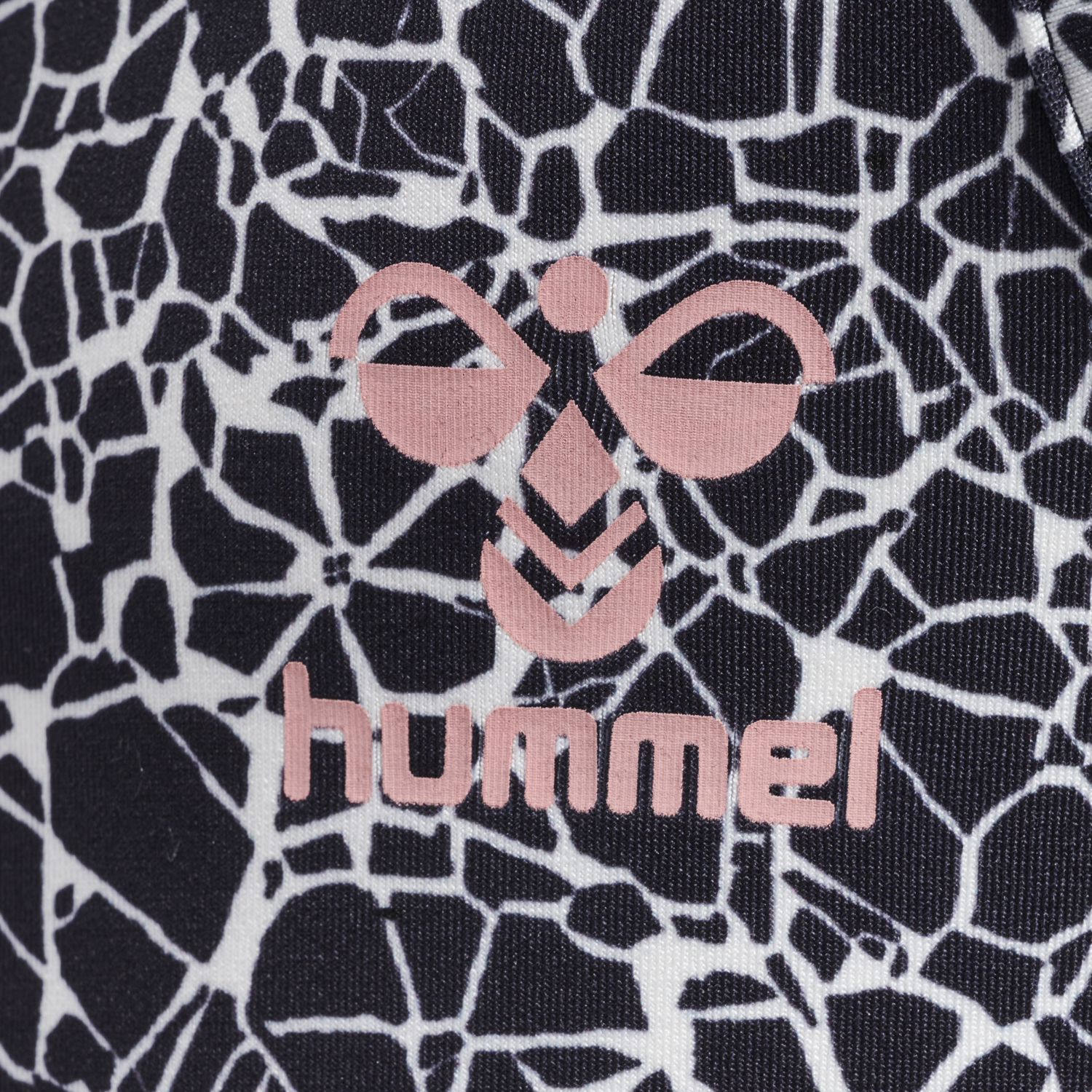 hmlNANNA TOP, BLACK/WHITE, packshot