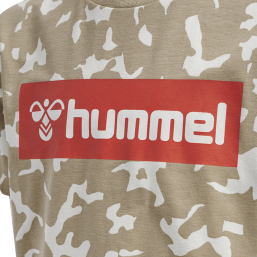 hmlCARTER T-SHIRT S/S, HUMUS, packshot