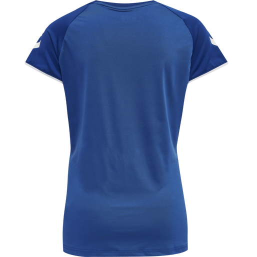 hmlCORE VOLLEY STRETCH TEE WO, TRUE BLUE, packshot