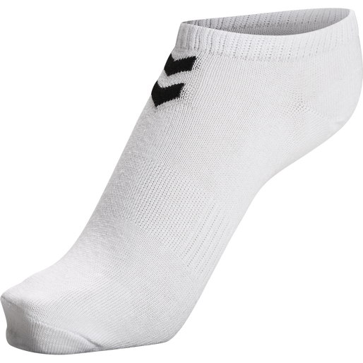 hmlCHEVRON 6-PACK ANKLE SOCKS, WHITE/WHITE, packshot