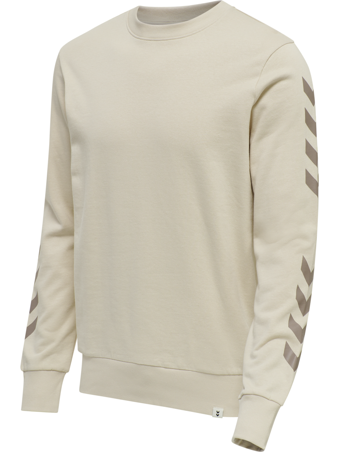 hmlLEGACY CHEVRON SWEATSHIRT, PUMICE STONE, packshot
