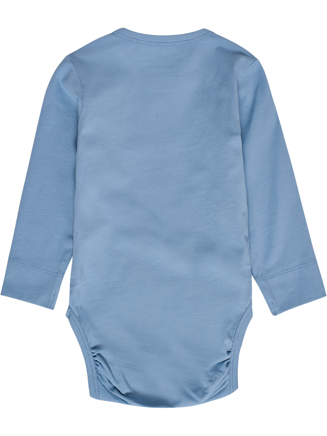 hmlMINI SOLID BODY L/S BEE, FADED DENIM, packshot