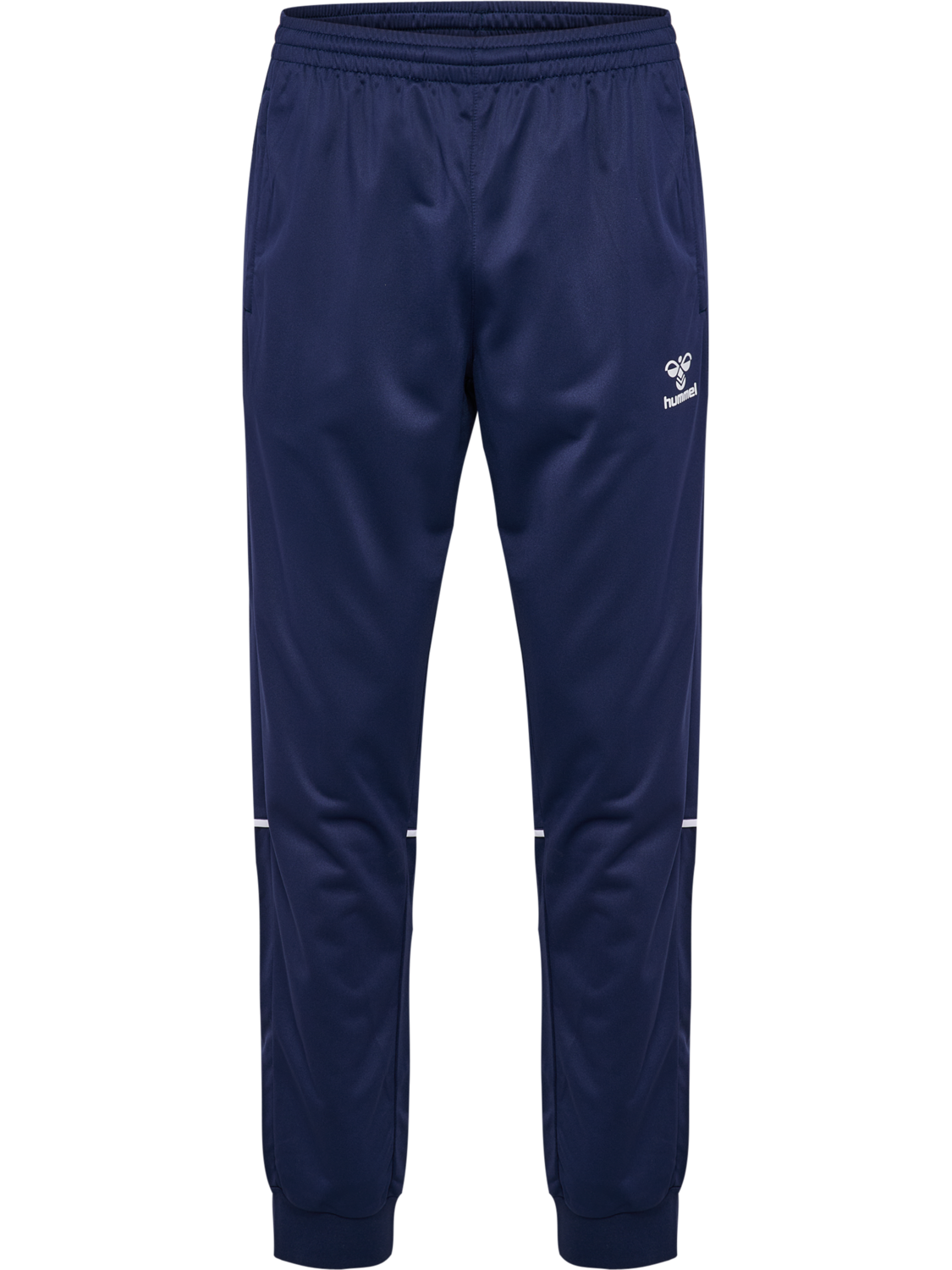 hmlCORE 2.0 TRACK PANTS, MARINE/WHITE, packshot