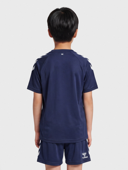 hmlCORE XK CORE POLY TEE S/S KIDS, MARINE, model
