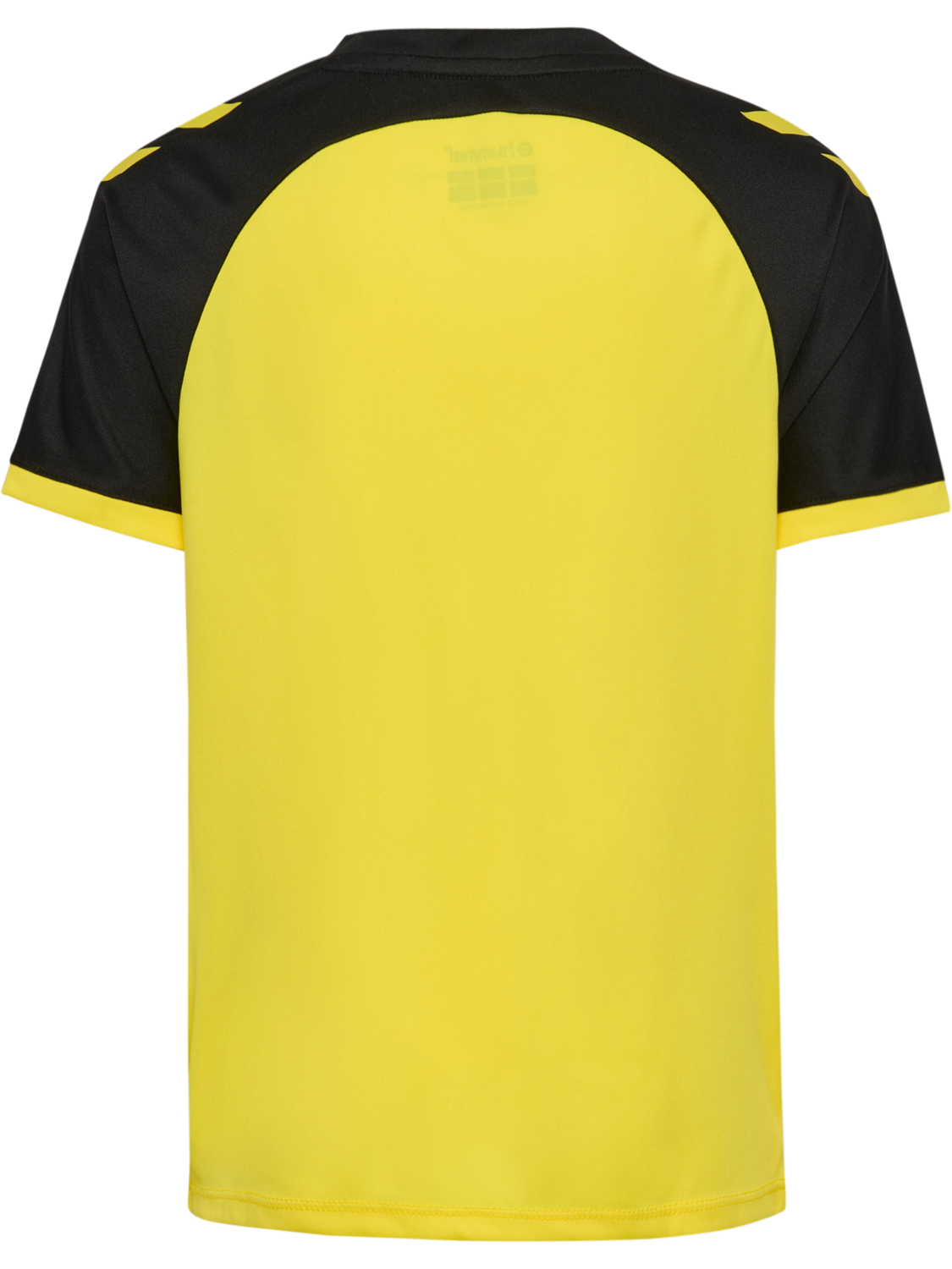 hmlMATCH LEAGUE JERSEY S/S KIDS, BLAZING YELLOW/BLACK, packshot