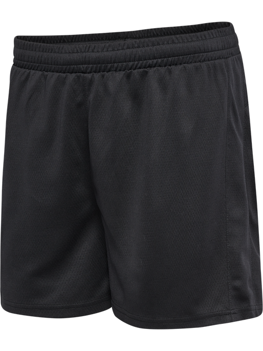 hmlACTIVE PL SHORTS WOMAN, BLACK, packshot