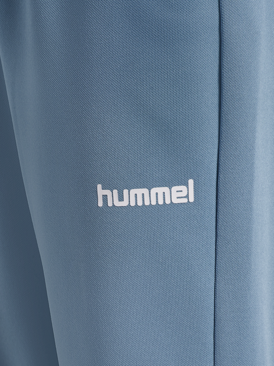 hmlJR TRACKSUIT, FADED DENIM, packshot
