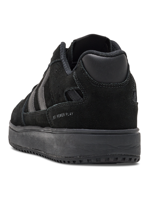 ST. POWER PLAY SUEDE, BLACK/BLACK, packshot