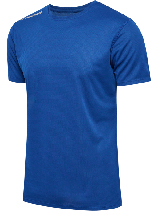 hmlRUN JERSEY S/S, TRUE BLUE, packshot