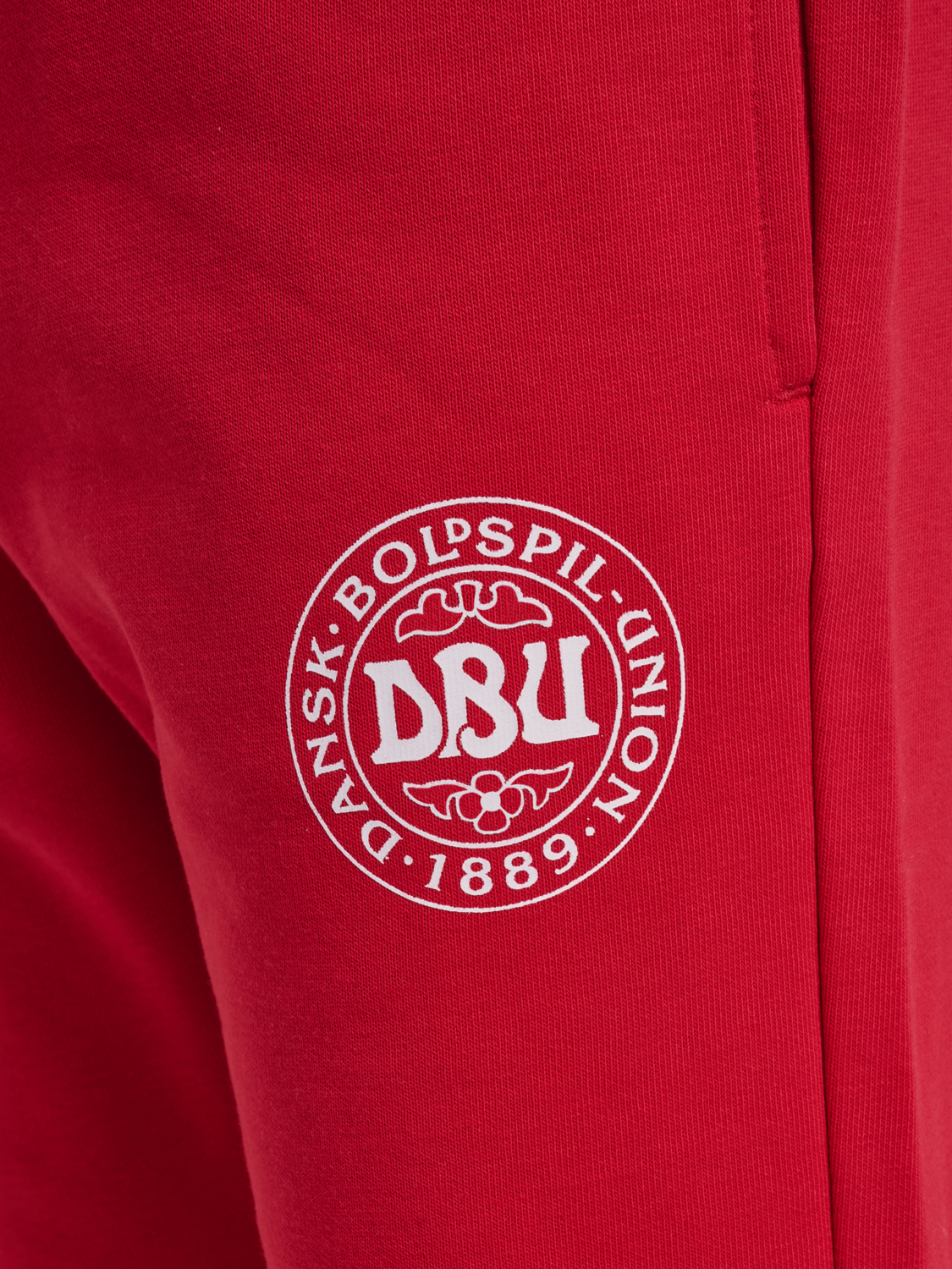 hmlJR REG DBU PANTS, TANGO RED, packshot