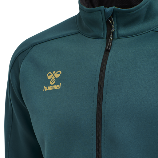 hmlCIMA XK ZIP JACKET, BLUE CORAL, packshot
