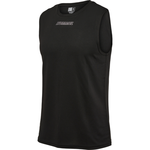 hmlTE FLEX TANKTOP, BLACK, packshot