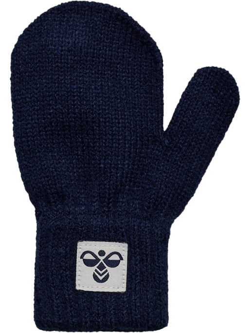 hmlMINI KNIT MITTENS 2-PACK, DRESS BLUES, packshot