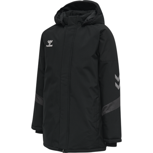 hmlLEAD BENCH JACKET KIDS, BLACK, packshot