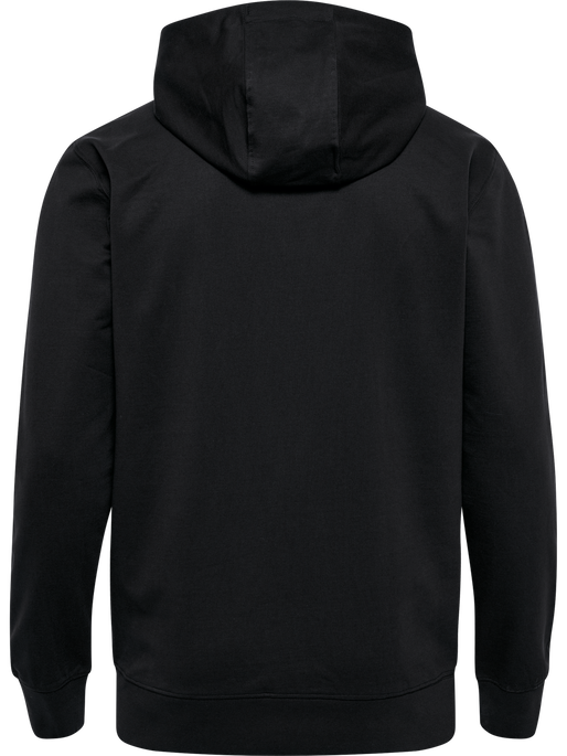 hmlGO 2.0 ZIP HOODIE, BLACK hmlGO 2.0 ZIP HOODIE, BLACK, packshot