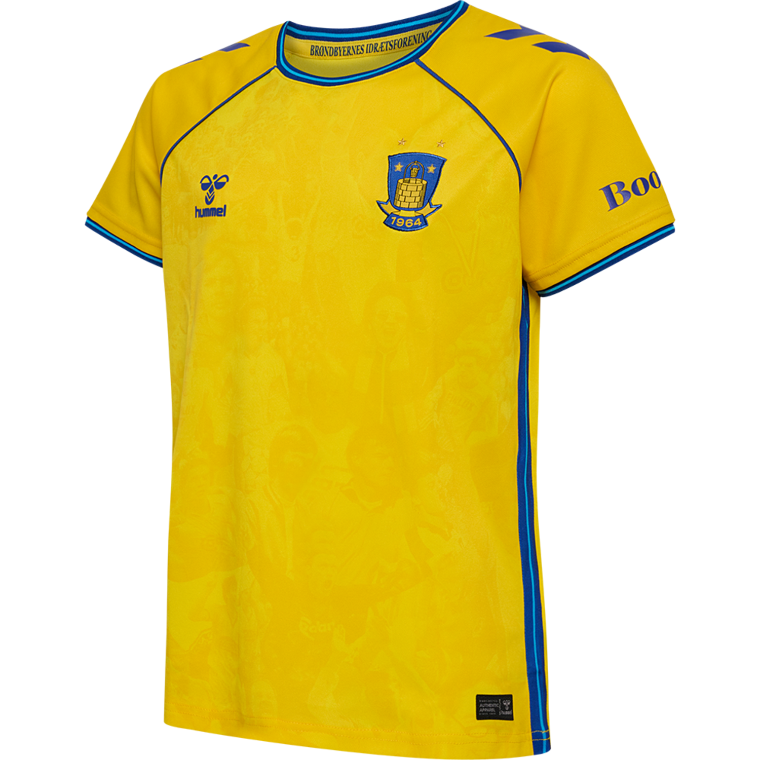 BIF 24/25 HOME JERSEY S/S KIDS, CYBER YELLOW, packshot