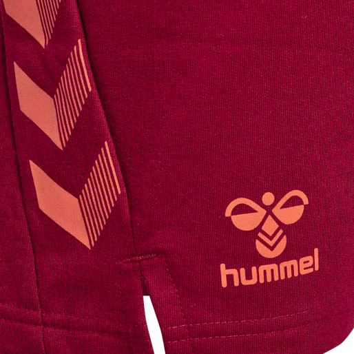 hmlOFFGRID COTTON SHORTS WO, RHUBARB/NASTURTIUM hmlOFFGRID COTTON SHORTS WO, RHUBARB/NASTURTIUM, packshot