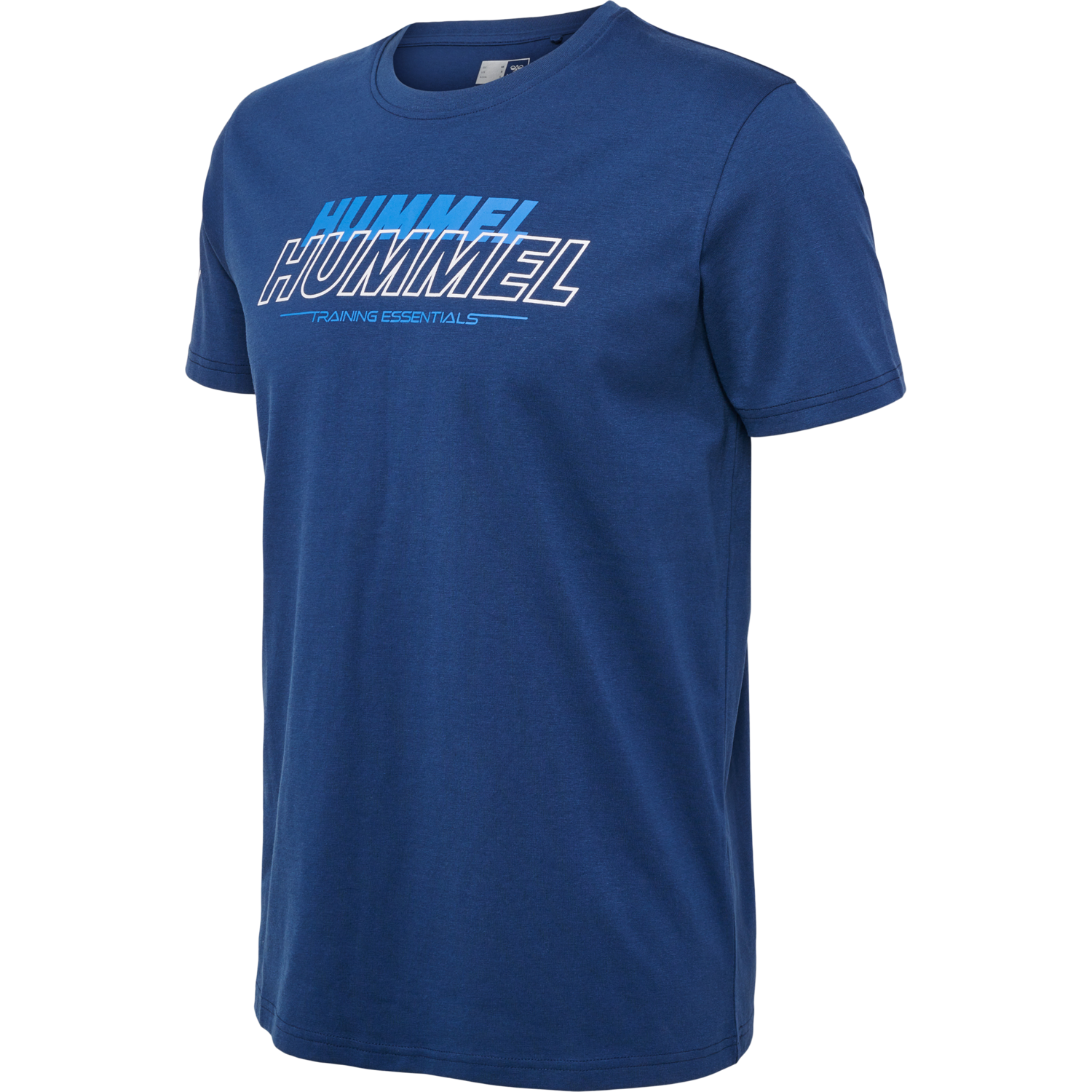 hmlTE JEFF COTTON T-SHIRT, INSIGNIA BLUE, packshot